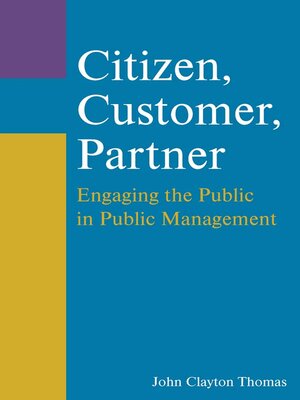cover image of Citizen, Customer, Partner